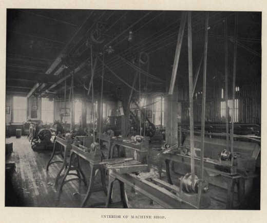 machine shop 1904